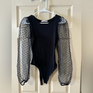 Black bodysuit